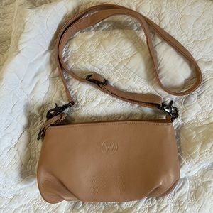 Wanderers leather purse